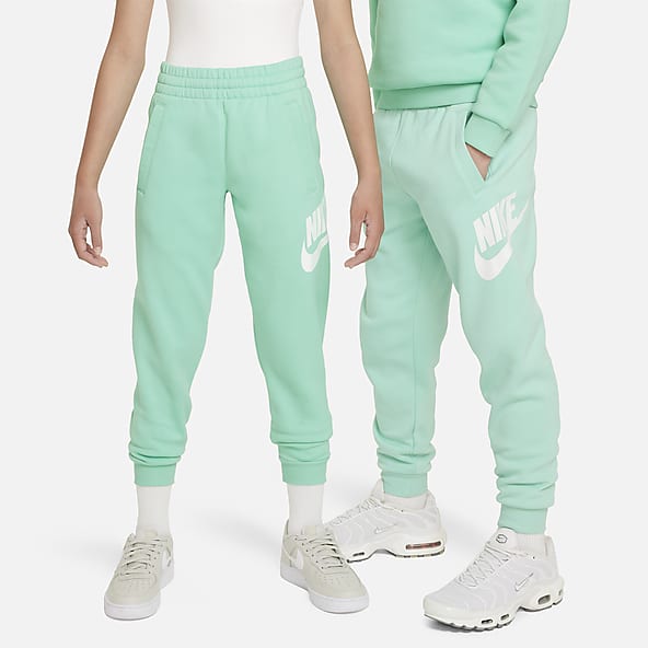 Mint green nike sweatpants deals